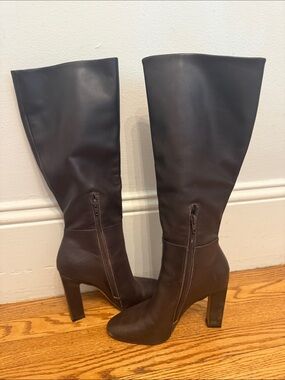 Steve Madden Women's Tall Brown Leather Boots 7